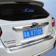Накладка на бампер. Subaru XV