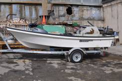 Yamaha. длина 4,27 м., двигатель подвесной, 8,00 л.с., бензин