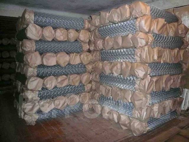Сетка Рабица, новый, в наличии. Цена: 1 150₽ во Владивостоке