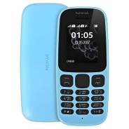 Nokia 105 2017. Новый, до 8 Гб, Синий, 3G, Dual-SIM, Кнопочный
