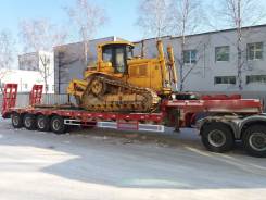 Тралы длинномер площадка для негабаритных грузов. 60 тонн. Тчгачи 6x6
