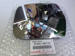 Стекло зеркала. Toyota Land Cruiser, FJ80, FJ80G, FZJ80, FZJ80G, FZJ80J, HDJ80, HDJ81, HDJ81V, HZJ80, HZJ81, HZJ81V Двигатели: 1FZF, 1FZFE, 1HDFT, 1HD...