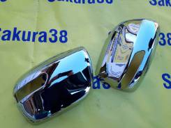 Накладка на зеркало. Toyota Land Cruiser, UZJ200W, J200, URJ202, VDJ200, URJ202W, GRJ200, URJ200, UZJ200 Двигатели: 2UZFE, 3URFE, 1URFE, 1VDFTV, 1GRFE