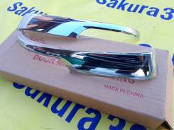 Накладка на зеркало. Toyota Land Cruiser, UZJ200W, J200, URJ202, VDJ200, URJ202W, GRJ200, URJ200, UZJ200 Двигатели: 2UZFE, 3URFE, 1URFE, 1VDFTV, 1GRFE