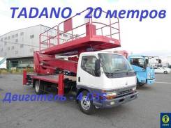Mitsubishi Canter. 2001, Tadano, 20 метров, платформа, 4 600 куб. см., 20 м. Под заказ