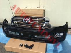 Бампер. Toyota Land Cruiser, URJ200, URJ202, URJ202W, VDJ200, GRJ200, J200, UZJ200, UZJ200W Двигатели: 1URFE, 1VDFTV, 3URFE