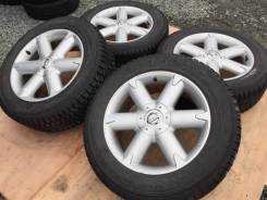 Диски Nissan R18 с шинами Yokohama 225/65R18. 7.5x18 5x114.30 ET40 ЦО 73,0 мм.