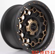 Black Rhino Diamante. 9.0x17, 5x127.00, ET-12, ЦО 71,6 мм.
