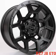 Black Rhino Overland. 8.0x17, 6x139.70, ET0, ЦО 110,1 мм.