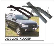 Ветровик на дверь. Toyota Highlander, ACU20, ACU20L, ACU25, ACU25L, MCU20, MCU20L, MCU23, MCU23L, MCU25, MCU25L, MCU28, MCU28L, MHU23, MHU28 Toyota Kl...