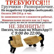 Грузчик. ИП Иванов И.И. Город/пригород
