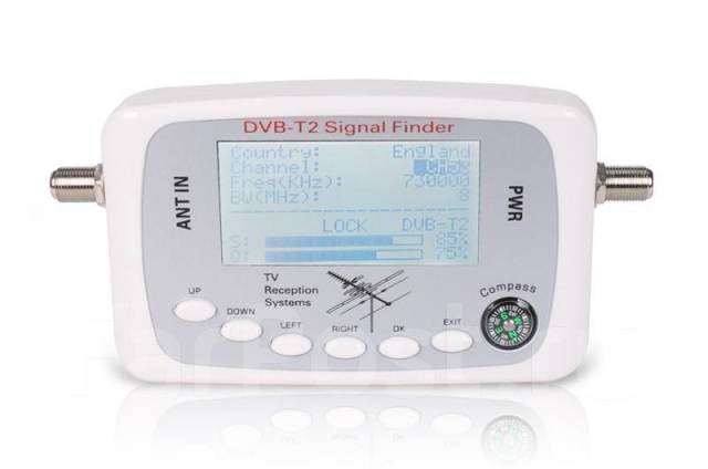 Прибор для настройки DVB-S2/DVB-T2 сигнала SF-560 Plus