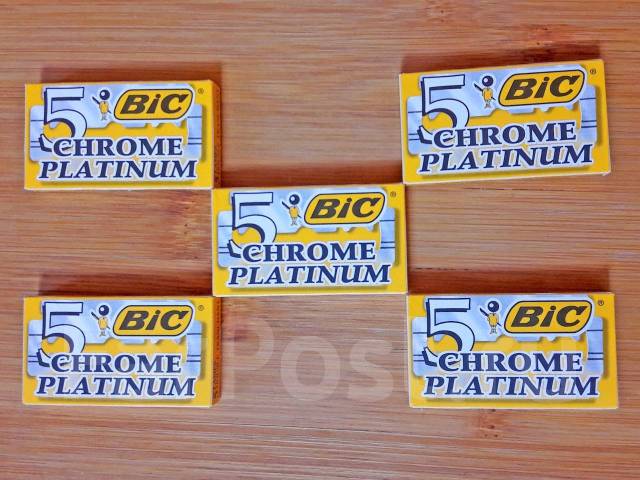 Лезвия для бритья bic platinum