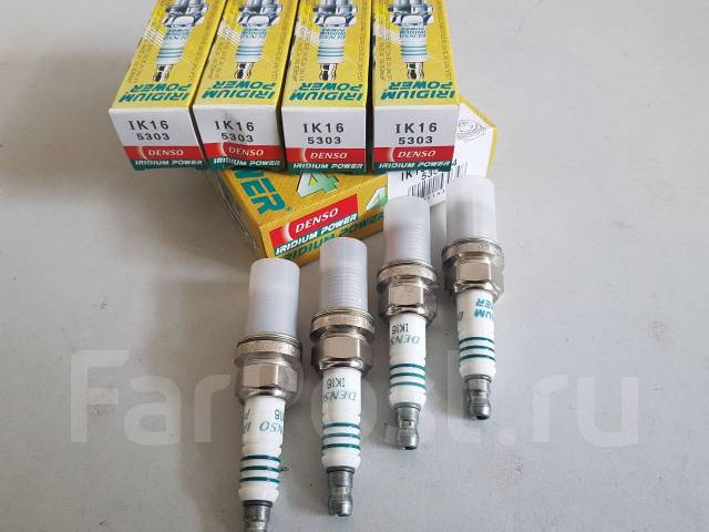Иридиевые свечи зажигания Denso Iridium Power IK16 (4 шт. ) купить во ...