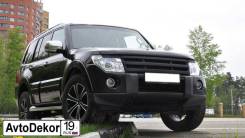 Решетка радиатора. Mitsubishi Pajero, V83W, V85W, V87W, V88W, V93W, V97W, V98W Двигатели: 4M40, 4M41, 6G72, 6G74, 6G75