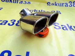 Насадка на глушитель. Toyota: Yaris, Allion, Premio, Mark II, Land Cruiser Prado, Corolla, Chaser, Harrier Lexus RX300, MCU10, MCU15 Kia Rio, UB, FB...