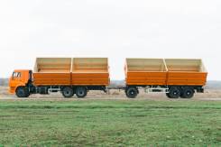КамАЗ. Продаю самосвальный автопоезд зерновоз Камаз, 11 788 куб. см., 17 000 кг.