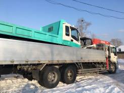 Hino Profia. Бортовой грузовик с манипулятором HINO Profia, 13 000 куб. см., 15 000 кг. Под заказ