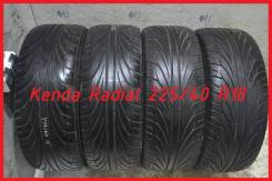 Kenda Radial, 225/40 R18 во Владивостоке Kenda. Летние, 2011 год, 10 %