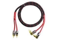 Кабель Ural RCA-DB15M аудио/2RCA-2RCA/1,5м, бескислородная медь, тканевая оплётка, двойной экран (оплетка из луженой меди + алюминиевая фольга), позол...