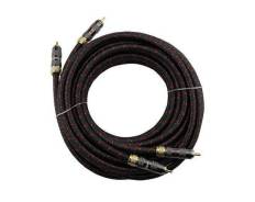 Кабель Ural RCA-SY5M SYMPHONY аудио/2RCA-2RCA/5м бескислородная медь, тканевая оплётка, тройной экран для защиты от помех и наводок (сетка из чистой б...