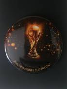 Чемпионат 2018 близко - Значок - Кубок Мира (черный)