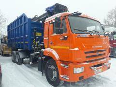 КамАЗ 65115. Ломовоз Камаз 65115, 11 762 куб. см., 10 000 кг., 6x4
