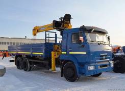 КамАЗ 65117-776010-19. Бортовой Камаз 65117-19 с КМУ Soosan SCS736LII, 6 700 куб. см., 6x4