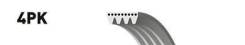 Ремень поликлиновый Gates 4PK1003