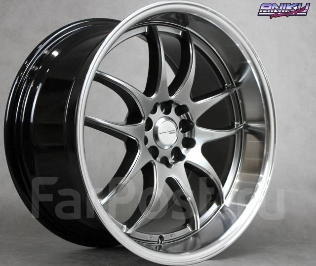 NEW! Комплект Work Emotion CR2P R18 9.5j ET22 5*100 5*114.3 (L077