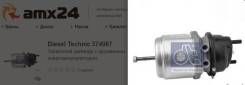 Энергоаккумулятор !задний левый T20/24 MAN TGA/TGS/TGX 3.74067_ Diesel Technic 374067