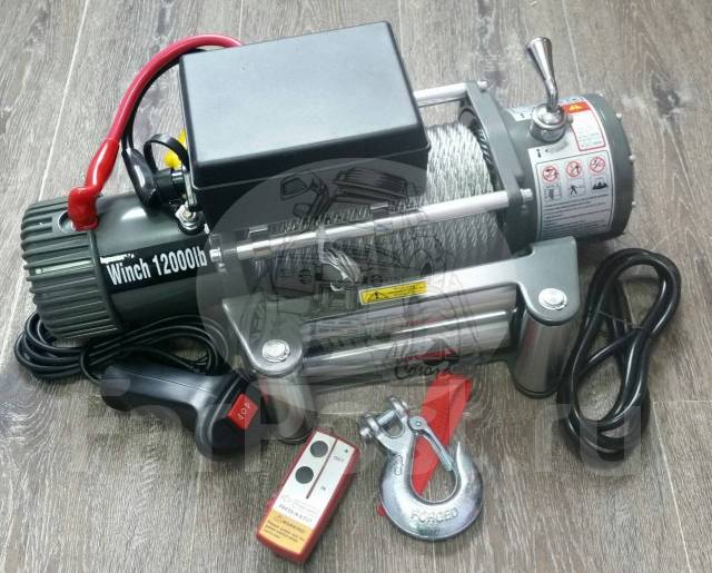 Лебедка автомобильная электрическая 12V 12000lbs/5443кг, новый, в ...