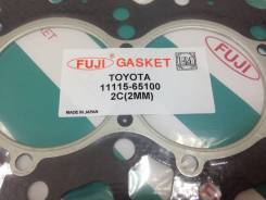 Прокладка головки блока цилиндров 2C FUJI Paranit 11115-64060, 11115-65100 2 mm Toyota