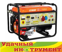 Генератор бензиновый SKAT УГСБ-4500Т/220 трехфазный сварочный, 5 кВт. Под заказ