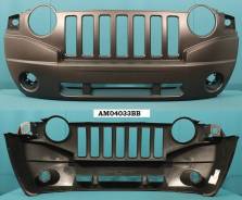 БАМПЕР ПЕРЕДНИЙ JEEP COMPASS (I) `06-10 TYG AM04033BB