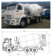 КамАЗ 6520. Tigarbo 69366V шасси Камаз-6520 9м3 400л/с (ЕВРО 4) привод от КОМ., 9,00 куб. м.