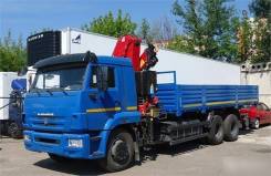 КамАЗ 65117. КМУ Камаз 65117-773010-19 + Flli. Ferrari F148 A2 + борт сталь 6,8м, 10 000 куб. см., 5 300 кг.