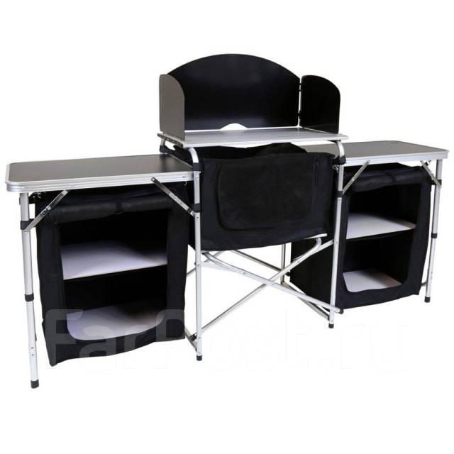 Стол кухня туристический Berger Campingkuche XL - Кемпинговая кухня и ...