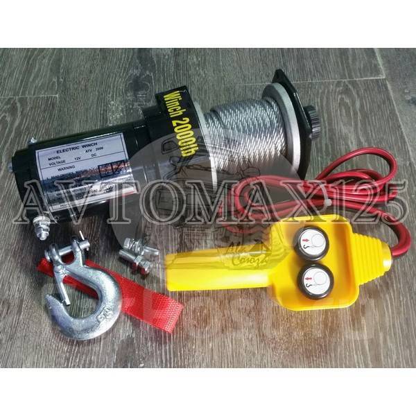 Лебедка электрическая 12V, новый, в наличии. Цена: 5 200₽ во Владивостоке