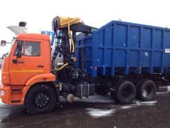 Майкопский машиностроительный завод Майман-110S. Ломовоз на шасси Камаз 65115-3094-19, 11 700 куб. см., 10 000 кг., 6x4