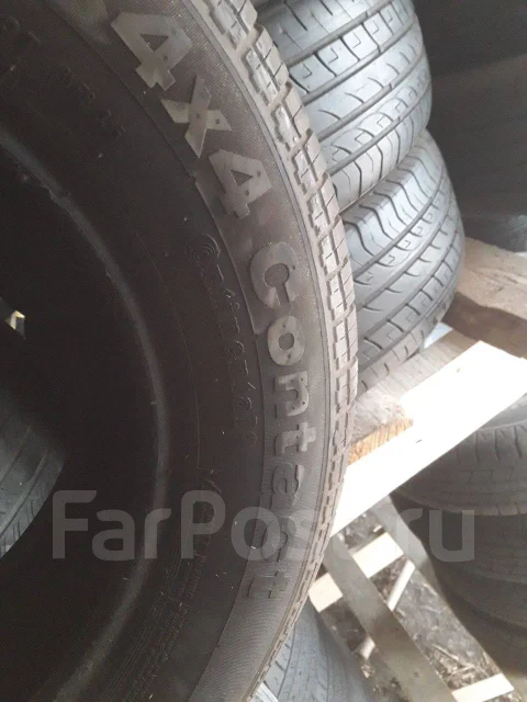 Continental WorldContact 4x4. ������, 2012 ���, �/�, ����� 10 % ����
