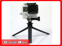 Штатив тренога ручка держатель для экшен камер GoPro, Sjcam, YI и др.
