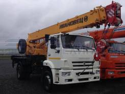 Ивановец КС-35714К-3. Продаю новый автокран КС-35714К-3, 6 700 куб. см., 16 000 кг., 25,00 м.