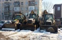 Услуги экскаватор погрузчикиков Катерпиллер, гидромолот, трамбовка