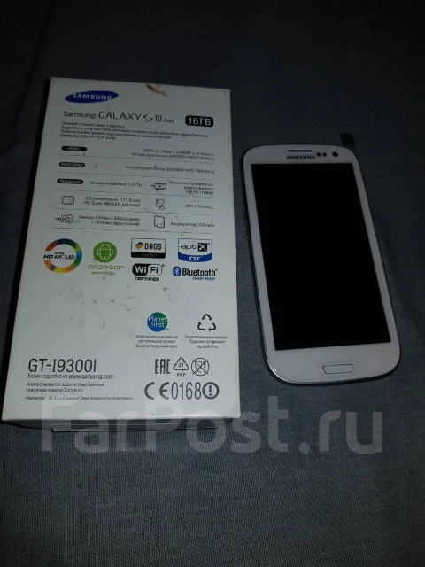 Samsung Galaxy S3 Duos. �/�, �����, 3G, 4G LTE, Dual-SIM ����