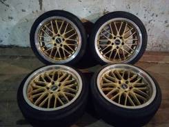 Hinodex Axia. 8.5/9.5x18, 5x114.30, ET43/38, ЦО 73,1 мм. Под заказ