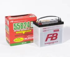 Японский Аккумулятор FB Super NOVA 55B24R ПЛЮС Скидка ЗА Старый во Владивостоке FB Super Nova. 45 А.ч., Прямая (правое), производство Япония
