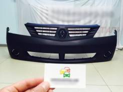 Бампер. Renault Logan, LS, LS0G/LS12 Двигатели: D4D, D4F732, K4M, K4M690, K7J, K7J710, K7M, K7M710, K9K792, K9K796