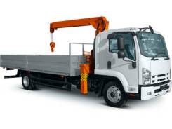 Soosan SCS514. Isuzu FSR90SL-PCUS + КМУ Std, борт алюминий 6.5*2.55*0.6, 7 230 куб. см., 12 300 кг., 4x2