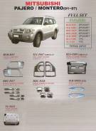 Накладка на порог. Mitsubishi Minicab, U15D Mitsubishi Pajero, V65W, V73W, V78W, V75W, V63W, V77W, V68W Mitsubishi Montero, V60 Двигатели: 6G74, 6G72...